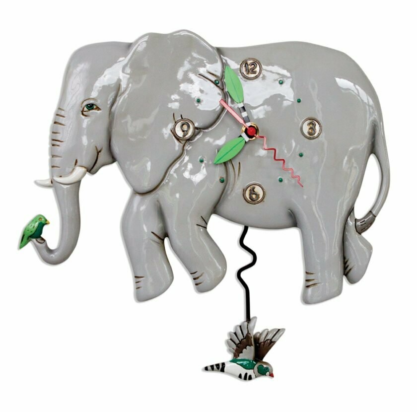 Orologio con pendolo - Elefante - Allen Design©