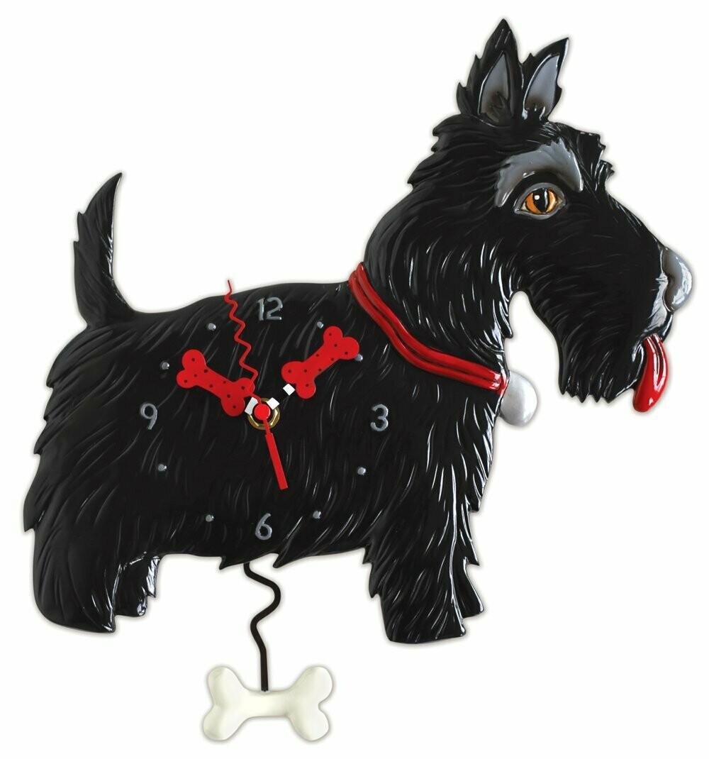 Orologio con pendolo - Scottie Dog - Allen Design