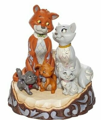 Statuina Gli Aristogatti 18 Cm - Disney Traditions