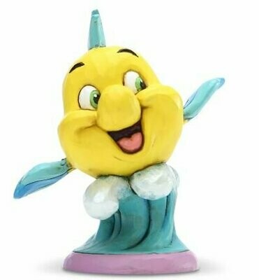 Statuina Flounder in posa 7,5 cm | Disney© Traditions