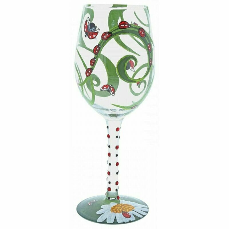 LoLiTa| Bicchiere da vino LadyBug
