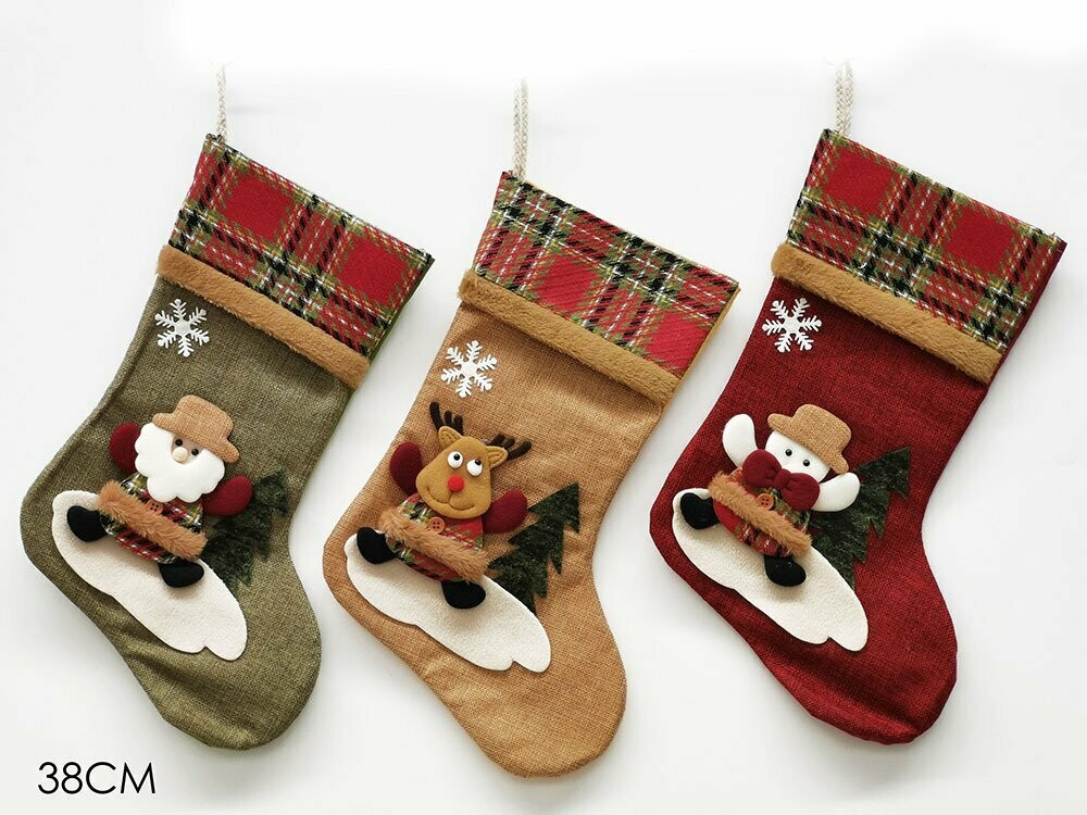 Calza Befana 38 cm con Soggetti