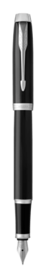Parker | Penna Stilografica -  IM Black Chrome - Tratto Medio