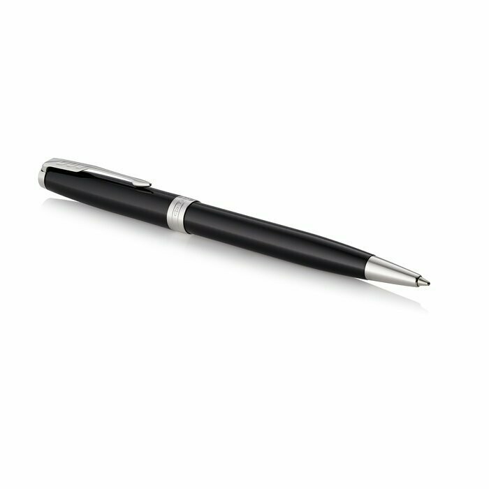Parker Penna a Sfera - Sonnet Black Lacquer - Tratto Medio