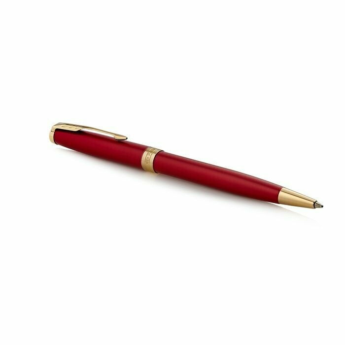 Parker | Penna a Sfera Sonnet Red Lacquer GT - Tratto Medio