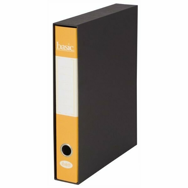 Raccoglitore Basic - Formato Protocollo - Dorso 5 cm - giallo