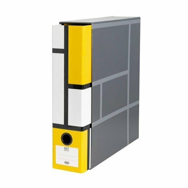 Raccoglitore Art - Formato Protocollo - Dorso 8 cm - giallo