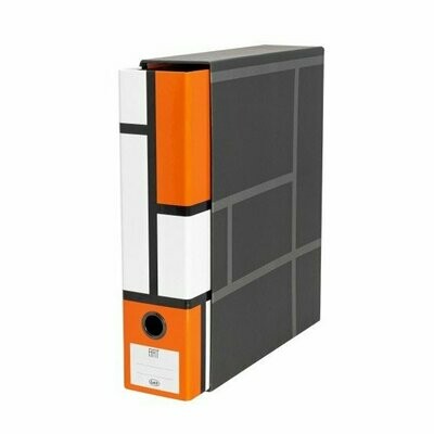 Raccoglitore Art - Formato Protocollo - Dorso 8 cm - arancione