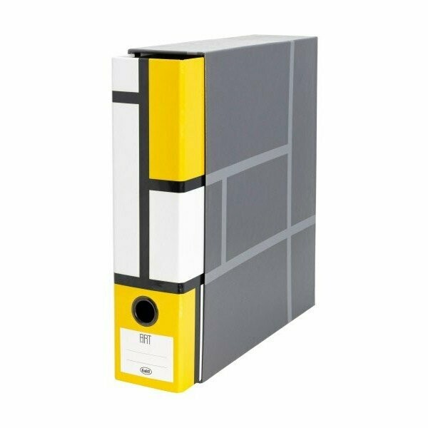Raccoglitore Art - Formato Commerciale - Dorso 8 cm - giallo