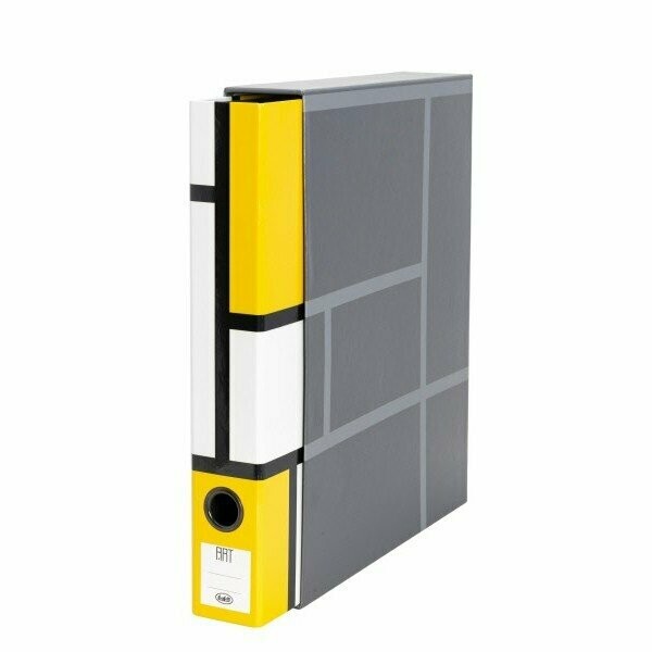 Raccoglitore Art - Formato Protocollo - Dorso 5 cm - giallo