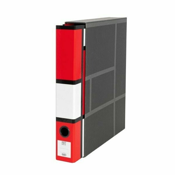 Raccoglitore Art - Formato Protocollo - Dorso 5 cm - rosso