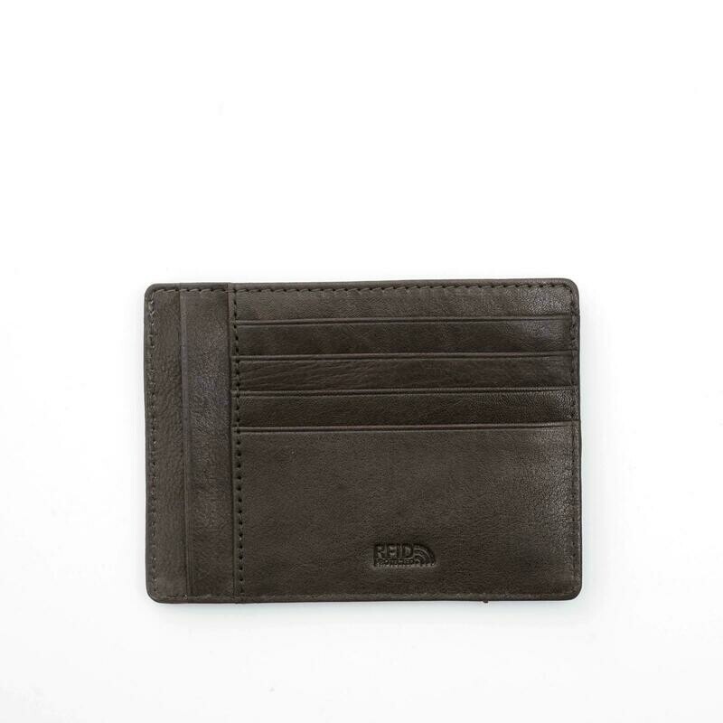 Spalding & Bros | Portacarte di Credito Large - Marrone