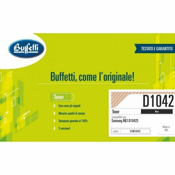 Samsung Toner - Compatibile D1042S- Nero