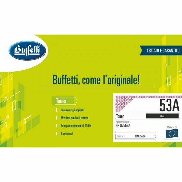 HP  Toner - Compatibile 53A - Nero