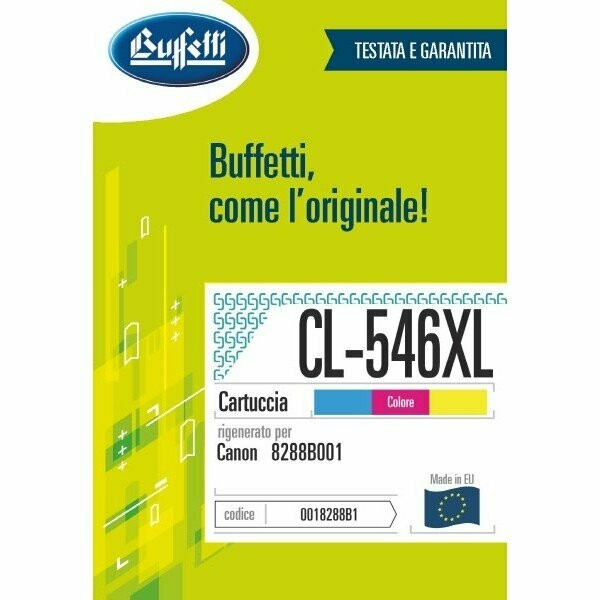 Canon Cartuccia ink jet - Compatibile CL-546XL - Colore