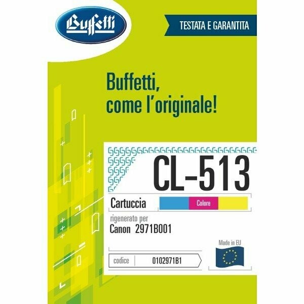Canon Cartuccia ink jet - Compatibile CL-513 - 3 Colori