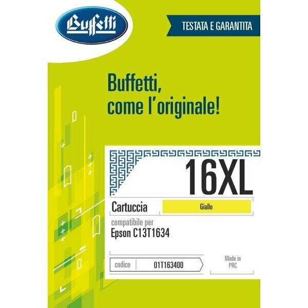 Epson Cartuccia ink jet - Compatibile 16XL - Giallo