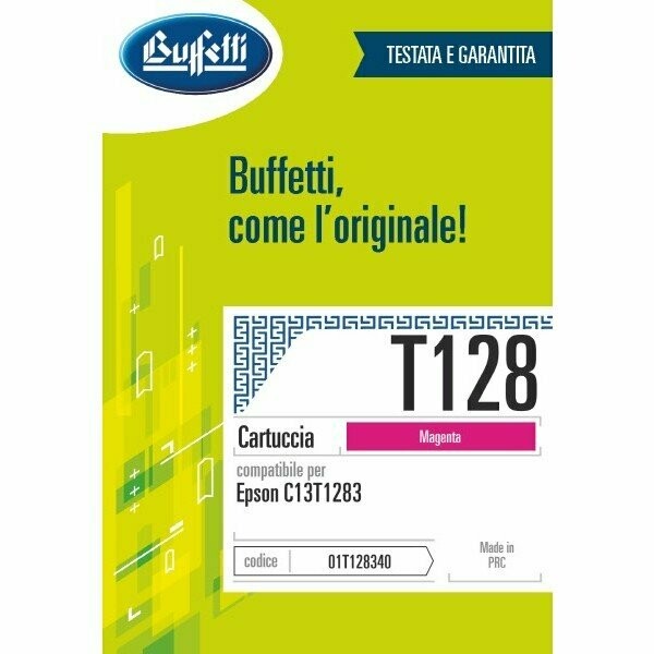 Epson Cartuccia ink jet - Compatibile T1283 - Magenta