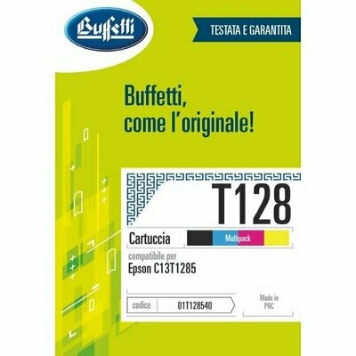 Epson Cartuccia ink jet - Compatibile T1285 - 4 Colori Epson Cartuccia ink jet - Compatibile T1285 - 4 Colori