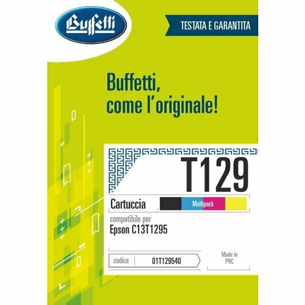 Epson Cartuccia ink jet - Compatibile T1295 - 4 Colori