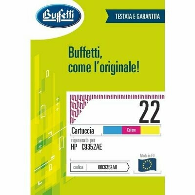 HP Cartuccia ink jet - Compatibile 22 - 3 Colori