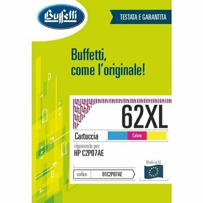 HP Cartuccia ink jet - Compatibile 62XL - 3 Colori
