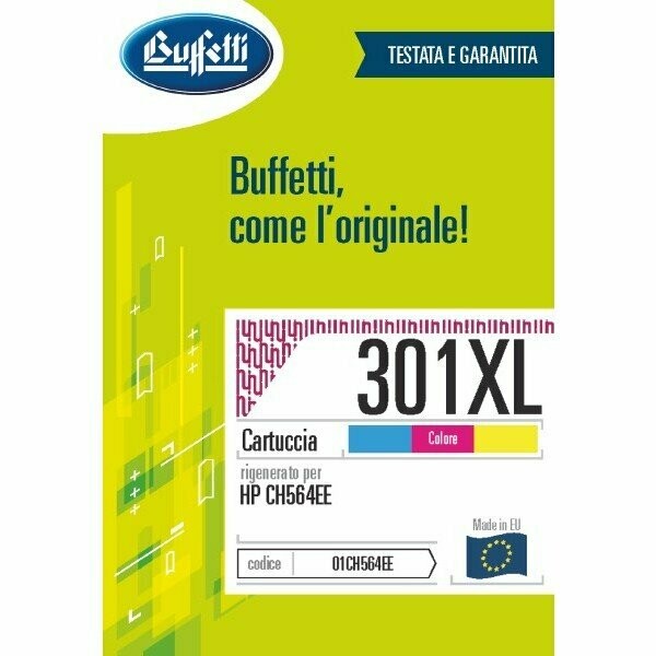 HP Cartuccia ink jet - Compatibile 301XL - 3 Colori