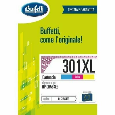 HP Cartuccia ink jet - Compatibile 301XL - 3 Colori