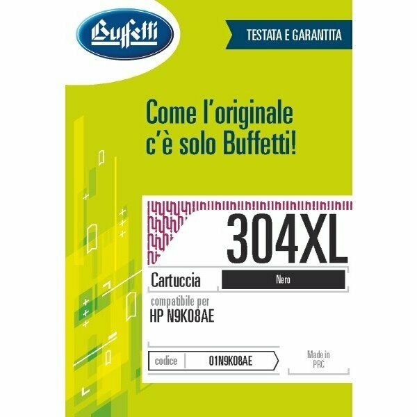 HP Cartuccia ink jet - Compatibile 304XL - Nero