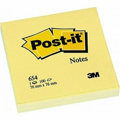 Blocchetti Post-it® Note Giallo Canary - 76x76 mm - giallo