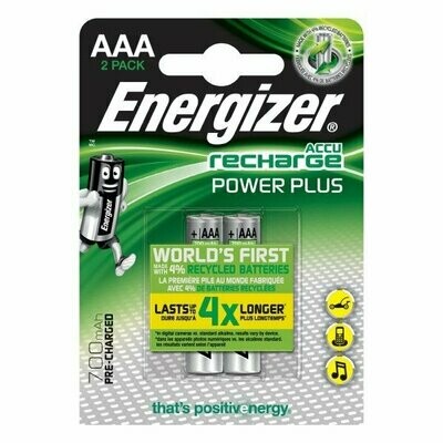Energizer | Pile ricaricabili - ministilo AAA - conf. 2 pile