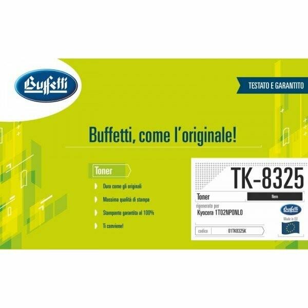 Kyocera Toner - Compatibile TK-8325 - Nero
