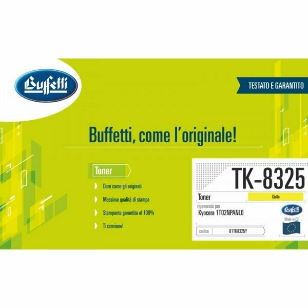 Kyocera Toner - Compatibile TK-8325 - Giallo