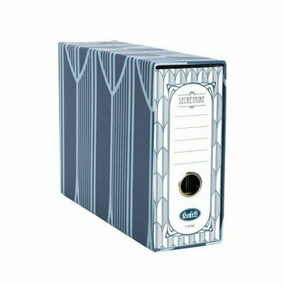 Raccoglitore Secretaire - Formato Memorandum - Dorso 8 cm - blu