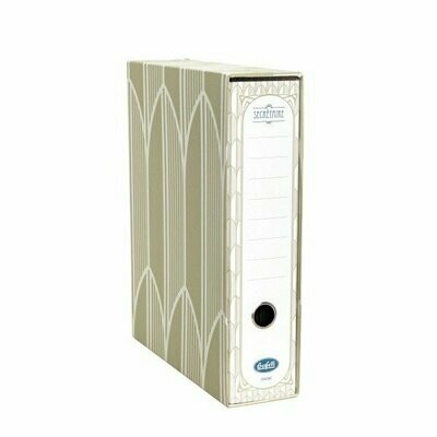 Raccoglitore Secretaire - Formato Protocollo - Dorso 8 cm - Grigio