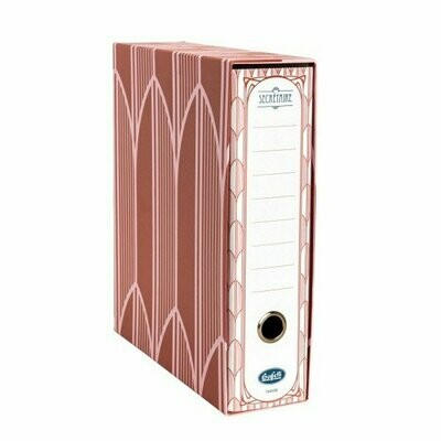 Raccoglitore Secretaire - Formato Commerciale - Dorso 8 cm - rosso