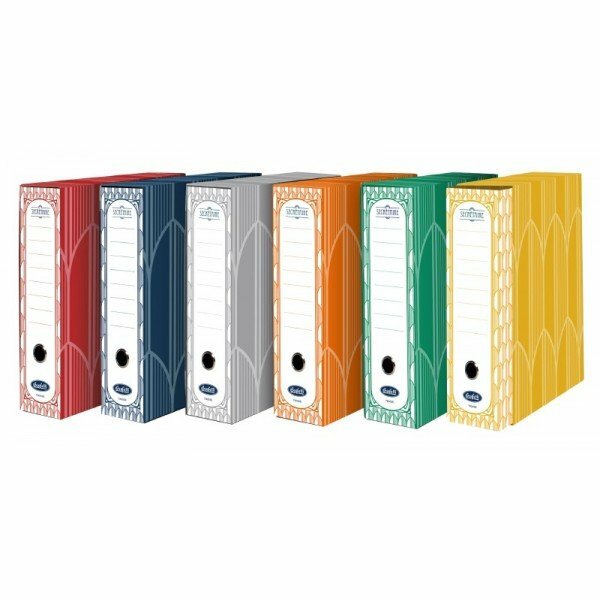 Raccoglitore Secretaire - Formato Protocollo - Dorso 8 cm - Blu