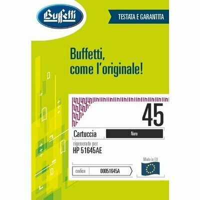 HP Cartuccia ink jet - Compatibile 45 - Nero