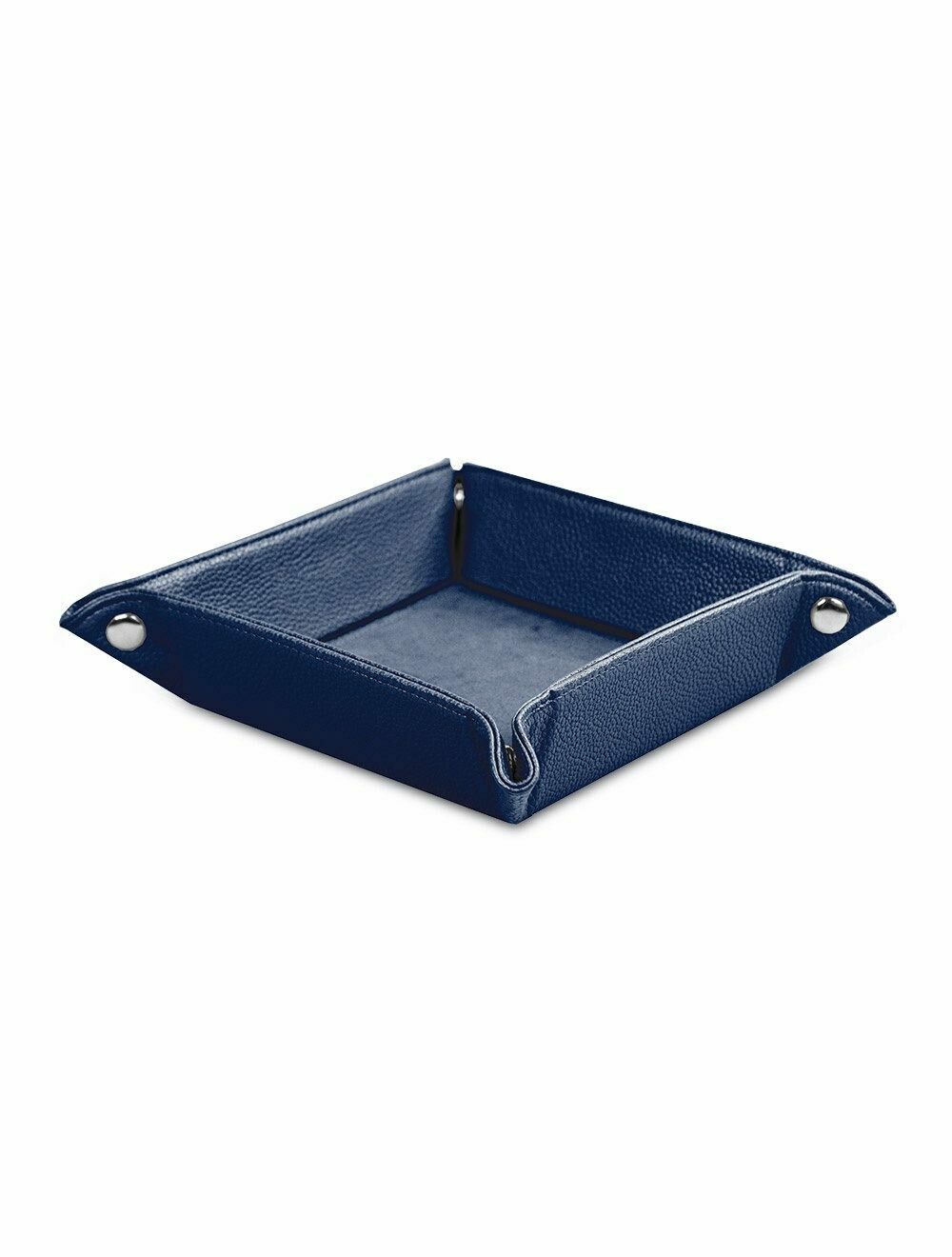 Svuota tasche con bottoni Blu Oceano | Campo Marzio