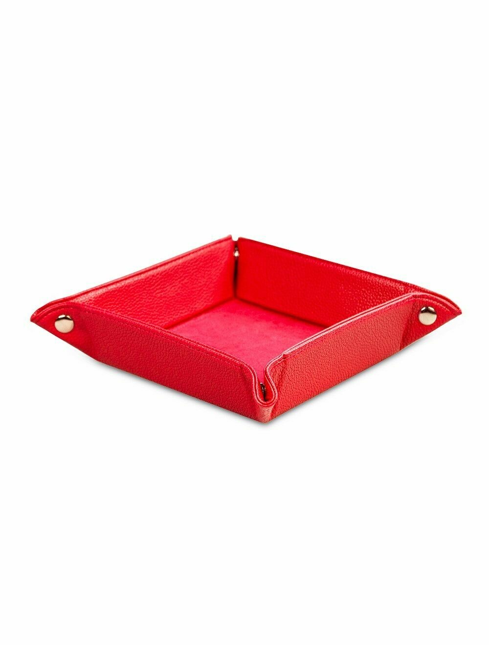 Svuota tasche con bottoni Rosso Cliliegia | Campo Marzio