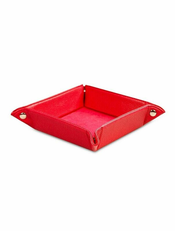 Svuota tasche con bottoni Rosso Cliliegia | Campo Marzio