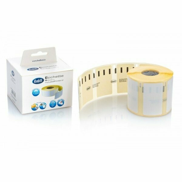 2 rotoli 700 etichette removibili in carta termica - 32x57mm - multiuso 2 rotoli 700 etichette removibili in carta termica - 32x57mm - multiuso