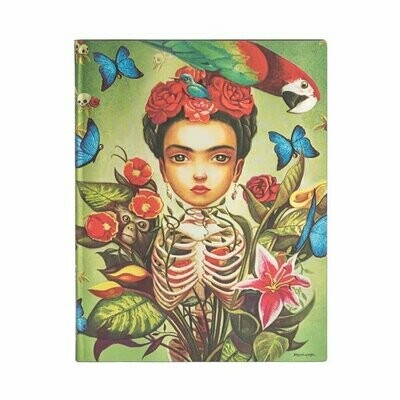 Paperblanks | Taccuino Midi - Frida Kahlo - 13 X 18 X 1.3 cm
