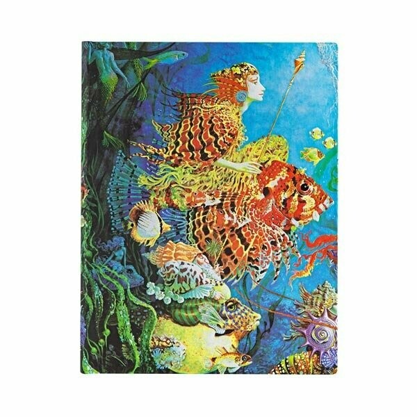 Paperblanks | Taccuino Midi - Fantasie del Mare - 13 X 18 X 2 cm