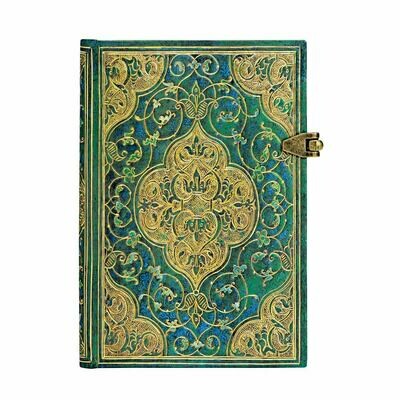 Paperblanks | Taccuino Mini -  Cronache Turchesi - 9.5 X 14 X 1.8 cm