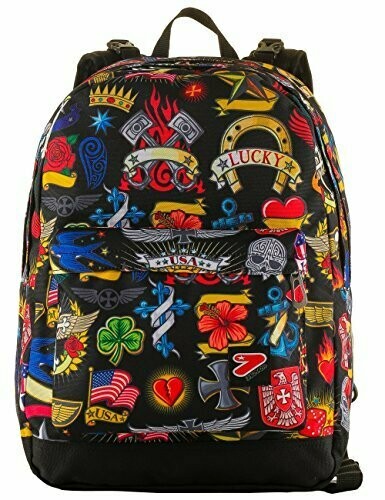Seven Zaino The Double PRO XXL Plomb Multicolor