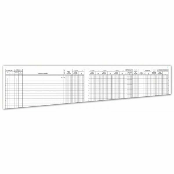 Registro degli Acquisti - 24 pagine prenumerate - 31x24,5 cm