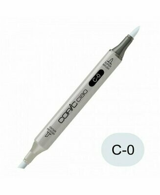 Copic | Pennarello Ciao Marker Cool Gray 0 - C-0