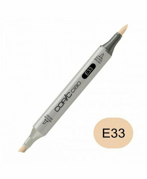 Copic | Pennarello Ciao Marker Sabbia - E33