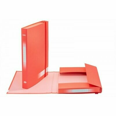 Scatola progetti con elastico Basic - Dorso 3 cm - 34x24 cm - rosso Scatola progetti con elastico Basic - Dorso 3 cm - 34x24 cm - rosso